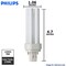 Philips 13w 2700k PL-C ALTO 13W/827 Double Tube 2-Pin Fluorescent Light Bulb